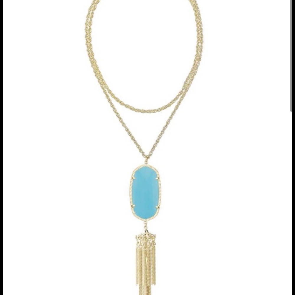 Kendra Scott Turquoise Rayne Necklace